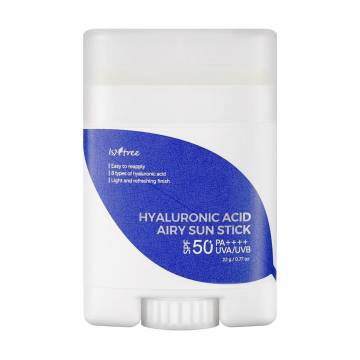 Солнцезащитный стик IsNtree Hyaluronic Acid Airy Sun Stick SPF 50+ с гиалуроновой кислотой, 22 г Солнцезащитный стик IsNtree Hyaluronic Acid Airy Sun Stick SPF 50+ с гиалуроновой кислотой, 22 г