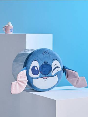 Пуф Stitch - light blue