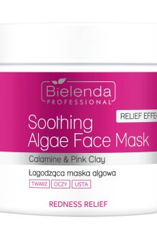 Успокаивающая маска для лица Bielenda Professional Redness Relief Soothing Algae Face Mask, 160 г