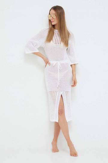 Пляжное платье Melissa Odabash цвет белый Пляжное платье Melissa Odabash цвет белый