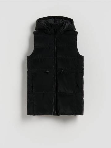 Reserved - GIRLS` OUT VEST - чорний - 216EX-99X Reserved - GIRLS` OUT VEST - чорний - 216EX-99X