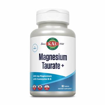Таурат магния KAL Magnesium Taurate+, 400 мг, 90 таблеток