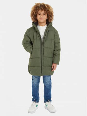 Calvin Klein Jeans Пуховик Essential IB0IB01277 Зелений Regular Fit Calvin Klein Jeans Пуховик Essential IB0IB01277 Зелений Regular Fit
