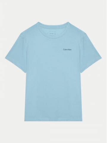 Calvin Klein Jeans Футболка IU0IU00683 Блакитний Regular Fit Calvin Klein Jeans Футболка IU0IU00683 Блакитний Regular Fit