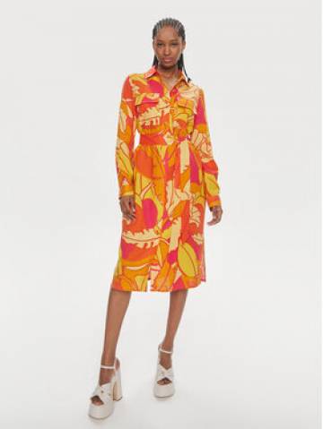 Joseph Ribkoff Сукня-сорочка 242912 Оранжевий Regular Fit Joseph Ribkoff Сукня-сорочка 242912 Оранжевий Regular Fit