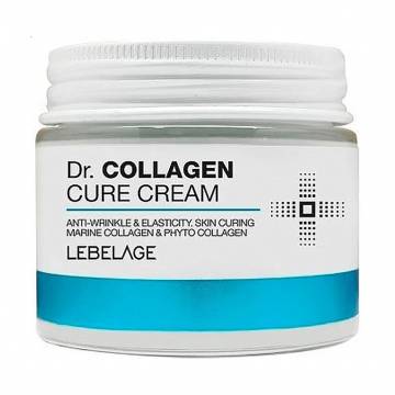 Крем для лица Lebelage Dr. Collagen Cure Cream, 70 мл Крем для лица Lebelage Dr. Collagen Cure Cream, 70 мл
