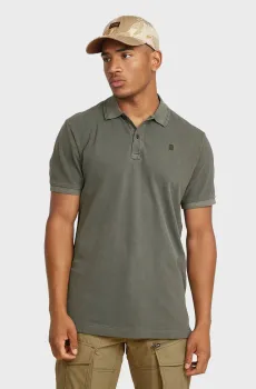 Мужское оливковое поло Dunda Оливковый M G-Star RAW D11595,D756