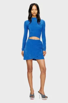 Женское синее платье M-CENIL Синий M Diesel A18890 0IKBZ