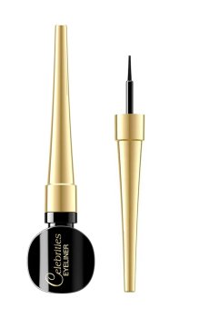 Подводка для глаз Eveline Cosmetics Celebrities Черная, 3 мл