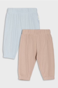 Бавовняні джогери 2 pack - бежевий