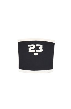 Cropp - Топ із трикотажу в рубчик - чорний