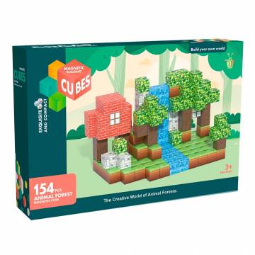 Конструктор My World Магнітні блоки 154 деталі (CJ-4545569)