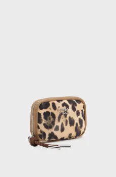 Женский бежевый кошелек с узором Бежевый ONESIZE Bimba Y Lola 262BBK203.10181