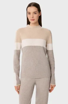 Женский шерстяной джемпер Разноцветный 38 MARC&ANDRE W25-00CH0619