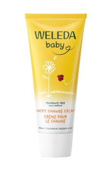 Детский крем под подгузник Weleda Baby Calendula Nappy Change Cream Календула, от опрелостей, без запаха, 75 мл