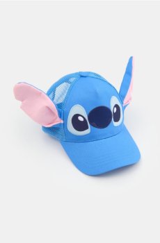 Бавовняна бейсболка Stitch - light blue
