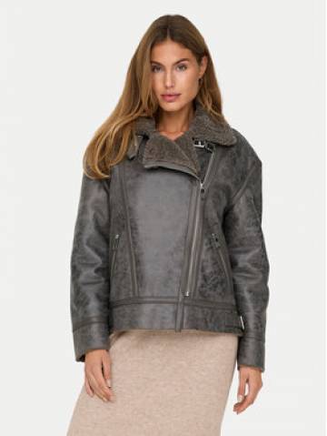 ONLY Куртка зі штучної шкіри Betty 15322044 Коричневий Regular Fit ONLY Куртка зі штучної шкіри Betty 15322044 Коричневий Regular Fit