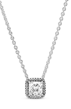 Намисто з кулоном "Сяючий квадрат"