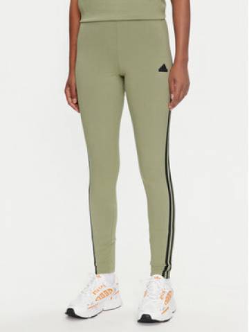 adidas Легінси Future Icons 3-Stripes IW5291 Зелений Slim Fit adidas Легінси Future Icons 3-Stripes IW5291 Зелений Slim Fit