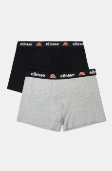 Боксери з додаванням віскози Ellesse 2 pack - чорний