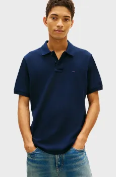 Мужское темно-синее поло REG ESS Синий XL Tommy Jeans DM0DM22711