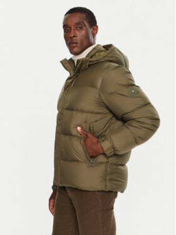 Tommy Hilfiger Пуховик MW0MW36569 Зелений Regular Fit Tommy Hilfiger Пуховик MW0MW36569 Зелений Regular Fit