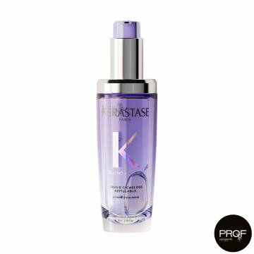 Увлажняющее масло-концентрат для волос Kerastase Blond Absolu LHuile Cicagloss Hydrating Oil Concentrate Refillable, 75 мл Увлажняющее масло-концентрат для волос Kerastase Blond Absolu LHuile Cicagloss Hydrating Oil Concentrate Refillable, 75 мл