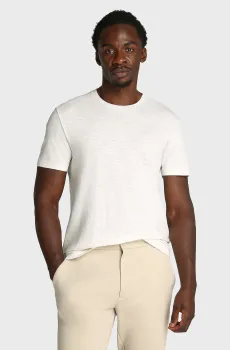 Мужская белая футболка Белый L Calvin Klein K10K114160