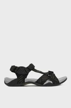 Мужские черные сандалии с узором HAMAL HIKING SANDAL Черный 46 CMP 38Q9957-47UV