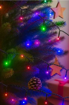 Світильники - різнобарвний