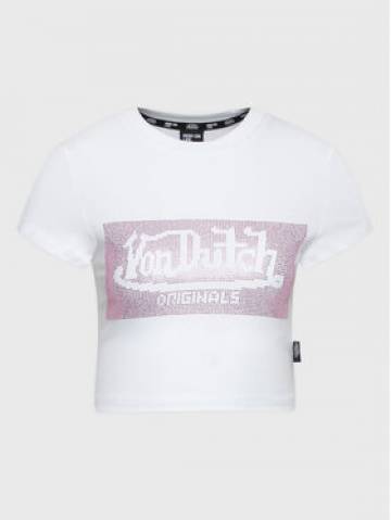 Von Dutch Футболка Anna 6230062 Білий Regular Fit Von Dutch Футболка Anna 6230062 Білий Regular Fit