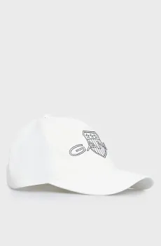 Мужская белая кепка LOGO CRINKLE CAP Белый ONESIZE Gant 9900228