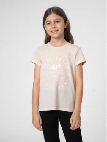 4F Футболка 4FJSS23TTSHF280 Бежевий Regular Fit 4F Футболка 4FJSS23TTSHF280 Бежевий Regular Fit