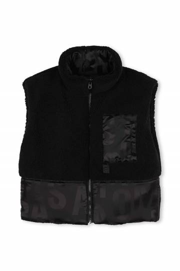 Детская двусторонняя безрукавка Marc Jacobs цвет чёрный W60299