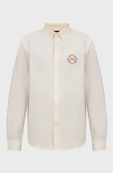 Мужская белая рубашка в полоску JQD PATTERN Белый XL Tommy Hilfiger MW0MW38041