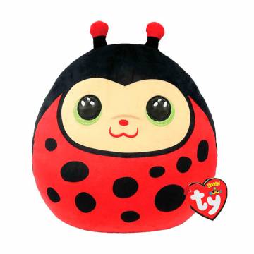 Детская мягконабивная игрушка TY Squish-A-Boos Божья коровка Izzy, от 3 лет, 40 см (39325) Детская мягконабивная игрушка TY Squish-A-Boos Божья коровка Izzy, от 3 лет, 40 см (39325)