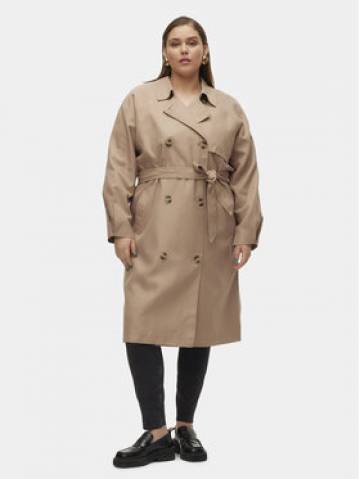 Vero Moda Curve Тренч Doreen 10307261 Бежевий Regular Fit Vero Moda Curve Тренч Doreen 10307261 Бежевий Regular Fit