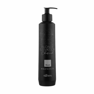 Черный угольная тонирующая маска для волос Kaaral Blonde Elevation Charcoal Mask, 300 мл Черный угольная тонирующая маска для волос Kaaral Blonde Elevation Charcoal Mask, 300 мл