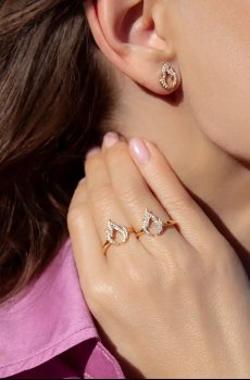 Сережки Lilou Flame of Love