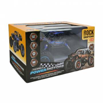 Автомодель Powermotors Climbing Car 1:14, на радиоуправлении, 29*18*5 см, синяя, от 8 лет (PM3401)