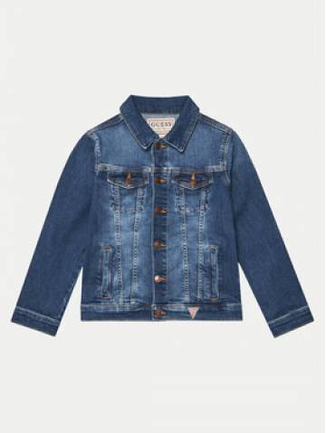 Guess Джинсова куртка L4RL07 D4GV0 Голубий Regular Fit Guess Джинсова куртка L4RL07 D4GV0 Голубий Regular Fit