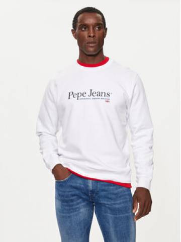 Pepe Jeans Світшот PM582699 Білий Regular Fit Pepe Jeans Світшот PM582699 Білий Regular Fit