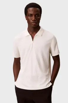 Мужское белое поло SLIM STRETCH Белый XL Calvin Klein LV04LF204G