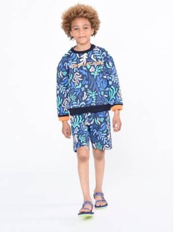 Marc Jacobs Світшот W25580 S Cиній Regular Fit Marc Jacobs Світшот W25580 S Cиній Regular Fit
