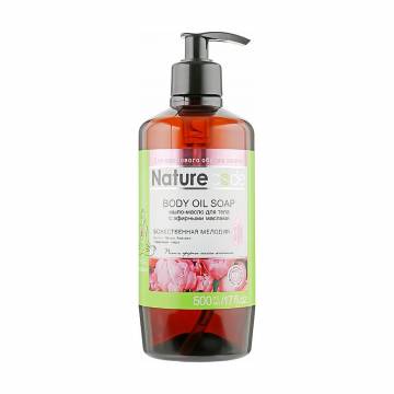 Мыло-масло для тела Nature Code Body Oil Soap Божественная мелодия, с эфирным маслом жасмина и пиона, 500 мл Мыло-масло для тела Nature Code Body Oil Soap Божественная мелодия, с эфирным маслом жасмина и пиона, 500 мл