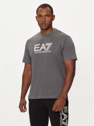 EA7 Emporio Armani Футболка 6DPT81 PJVPZ 3925 Сірий Regular Fit EA7 Emporio Armani Футболка 6DPT81 PJVPZ 3925 Сірий Regular Fit
