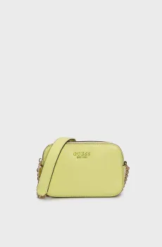 Женская салатовая сумка SARITA CAMERA CROSSBODY Салатовый ONESIZE Guess HWVG9327140