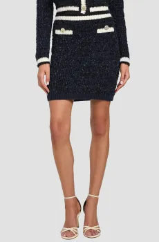 Женская темно-синяя юбка Синий XS Guess W5BD1X.Z4090;F7EB