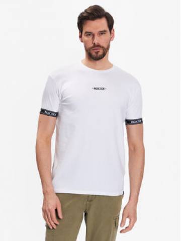 INDICODE Футболка Zayn 40-880 Білий Regular Fit INDICODE Футболка Zayn 40-880 Білий Regular Fit