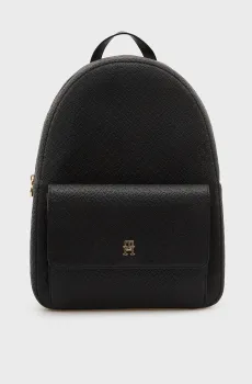 Женский черный рюкзак ICON MONO Черный ONESIZE Tommy Hilfiger AW0AW19284